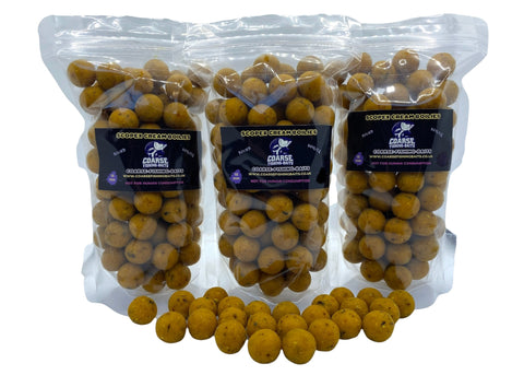 Scopex & Cornish Ice Cream Boilies 15mm - Coarse Fishing Baits 