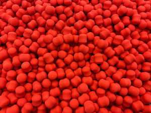 Monster Maggot Sinkers - Fluro Red