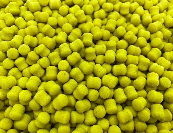Monster Maggot Sinkers - Fluro Yellowy Green